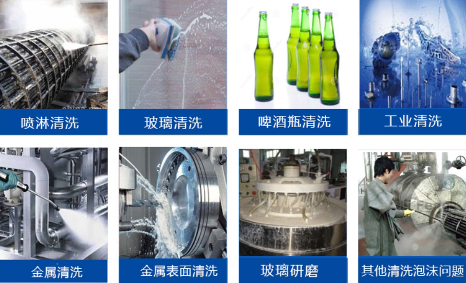 清洗用增稠用應用領域