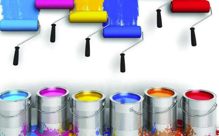 (圖:水性涂料展示圖)