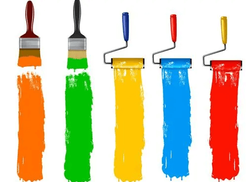 (圖:涂料展示圖)